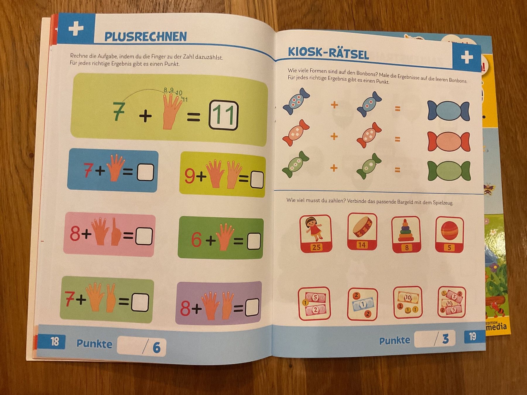 Libri: 2x Lernbücher: Rechnen & Grundschule mit Stickern! – Nuovo (secondo la descrizione) da Buchs AG venduto da Yuca01 1