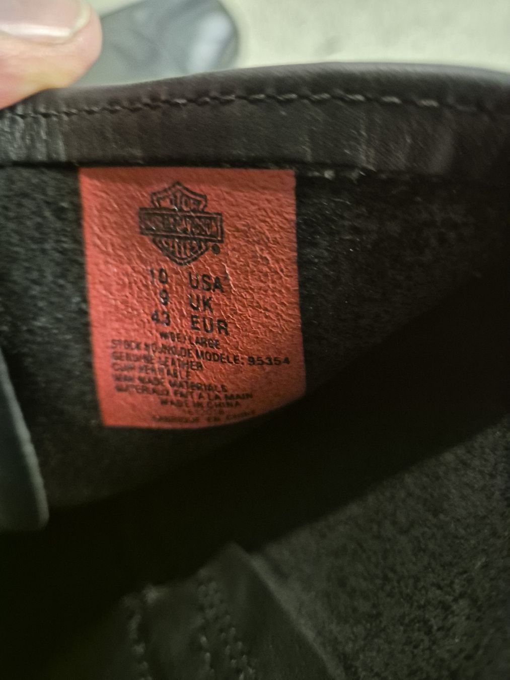 Harley-Davidson Scarpe da uomo: Motorrad Stiefel Harley Davidson Gr. 43 – Nuovo (secondo la descrizione) da Aarau venduto da Aarauer65 2