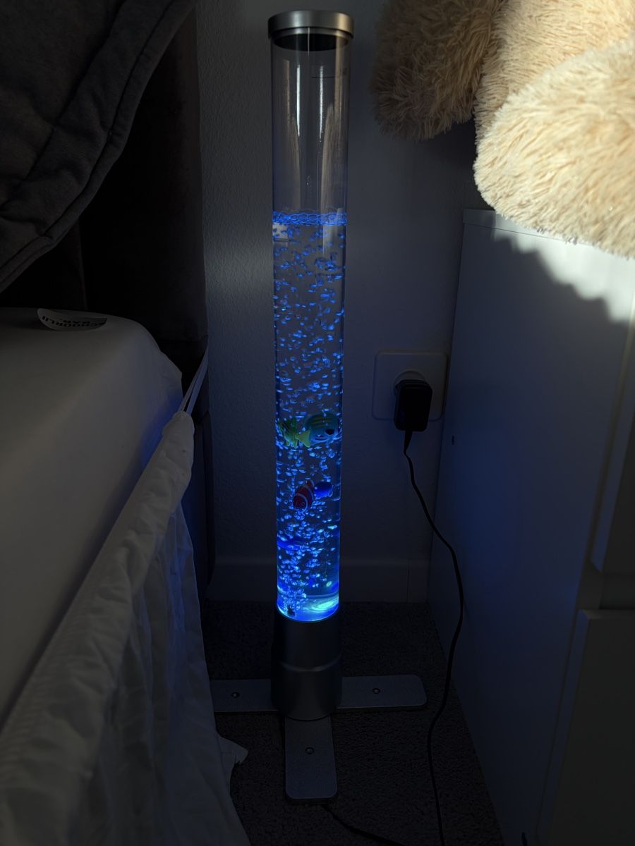 Lampen: Röhrenlampe mit Schalter und Netzteil silberfarben – Gebraucht aus Steffisburg von reg_bzn9 1