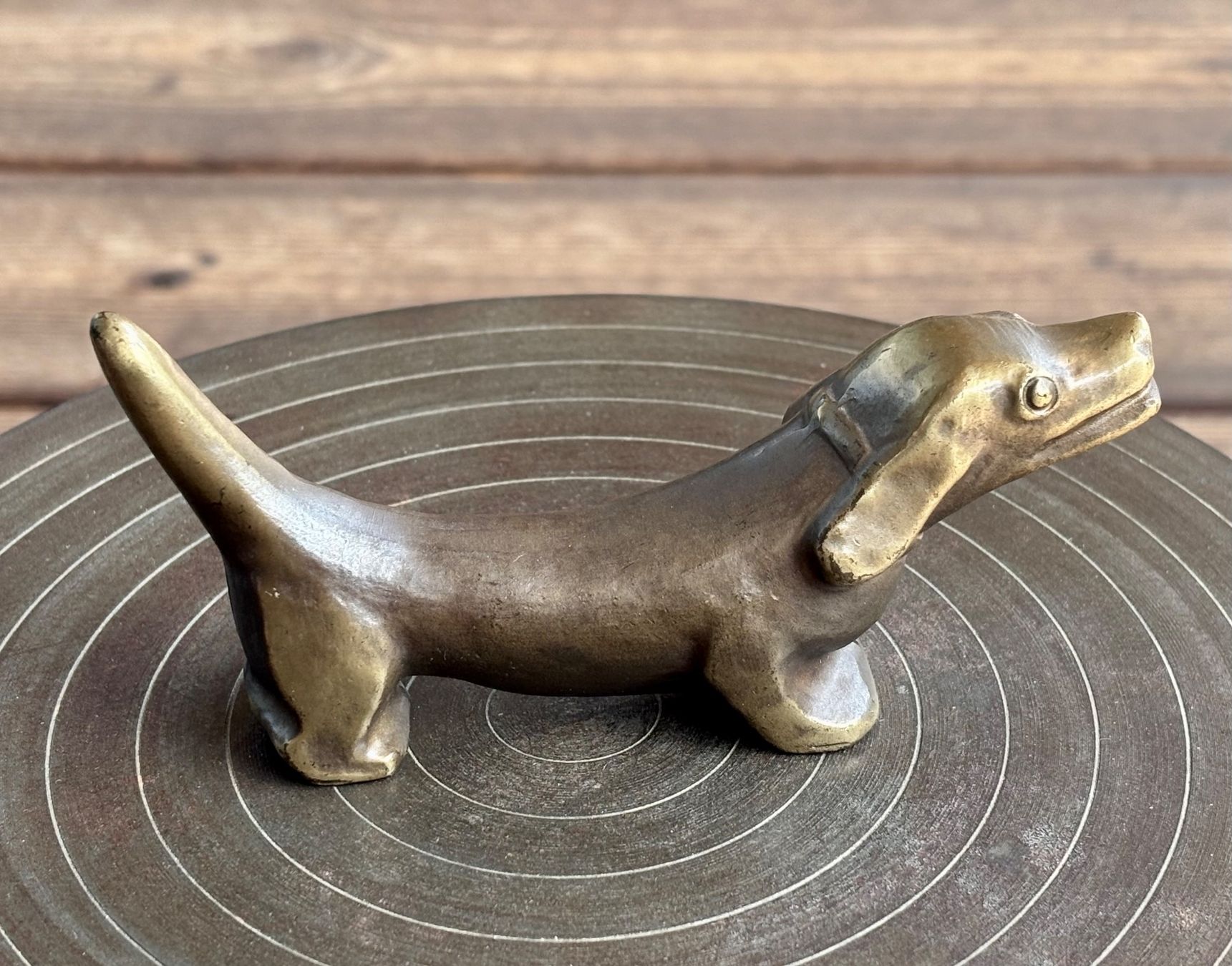 Bag Turgi Figuren: BAG Werbefigur Bronze Hund, Dackel – Gebraucht aus Lüchingen von Eeizo 8