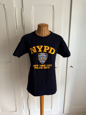 NYPD New York Police Dept T-Shirt dunkelblau S