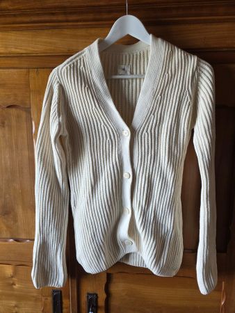 Hess Natur Strick Pullover Jacke 100% Baumwolle