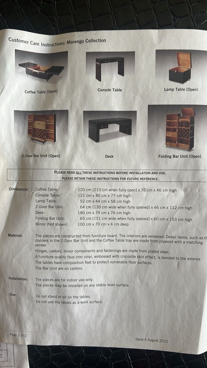 Cassettiere: Furniture set + bar – Usato da Athenaz (Avusy) venduto da fri_2f6q 7