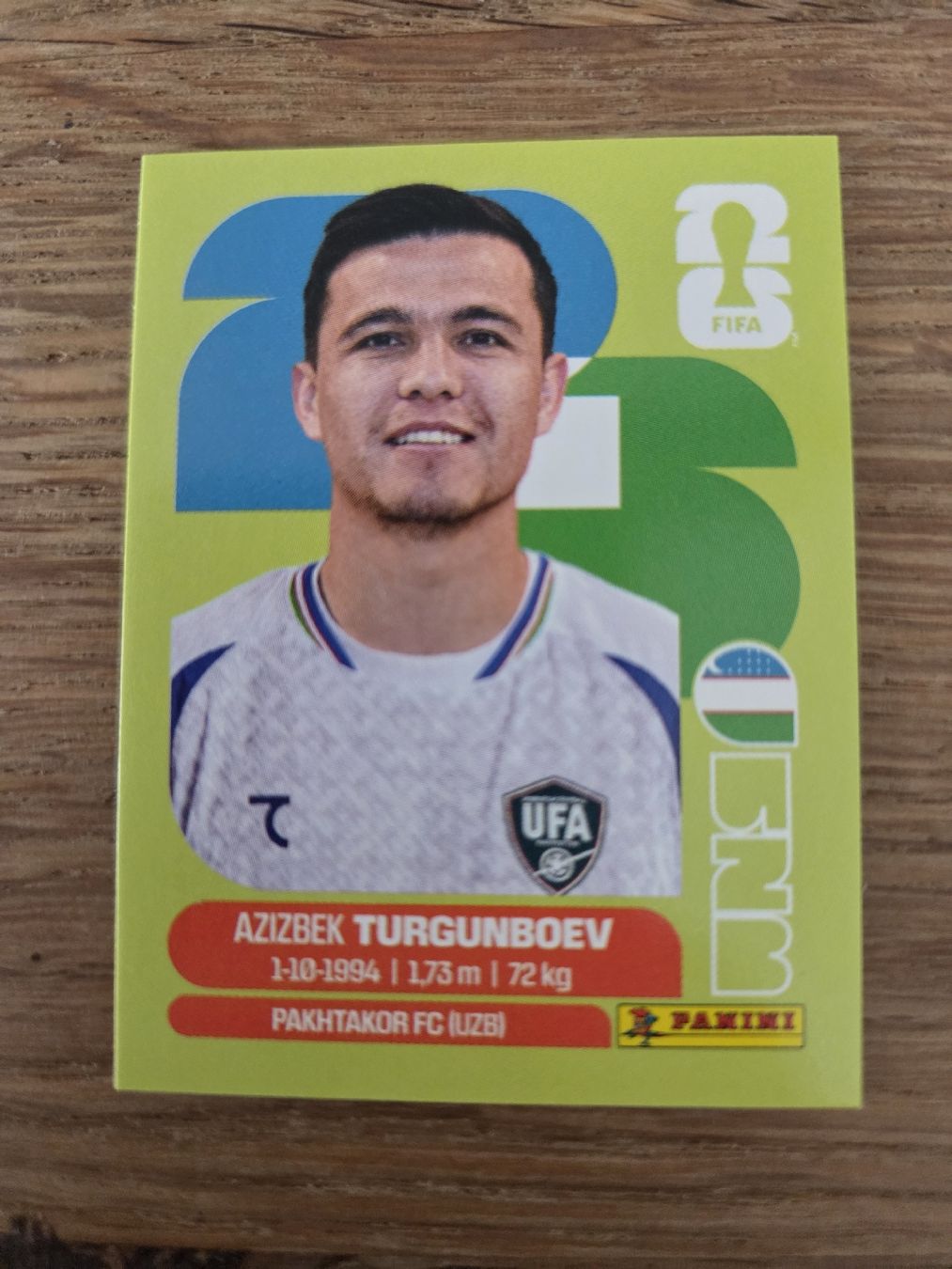 Panini Carte collezionabili: Panini Sticker 2026 UZB 14 – Nuovo (secondo la descrizione) da Luzern venduto da .Skylake.