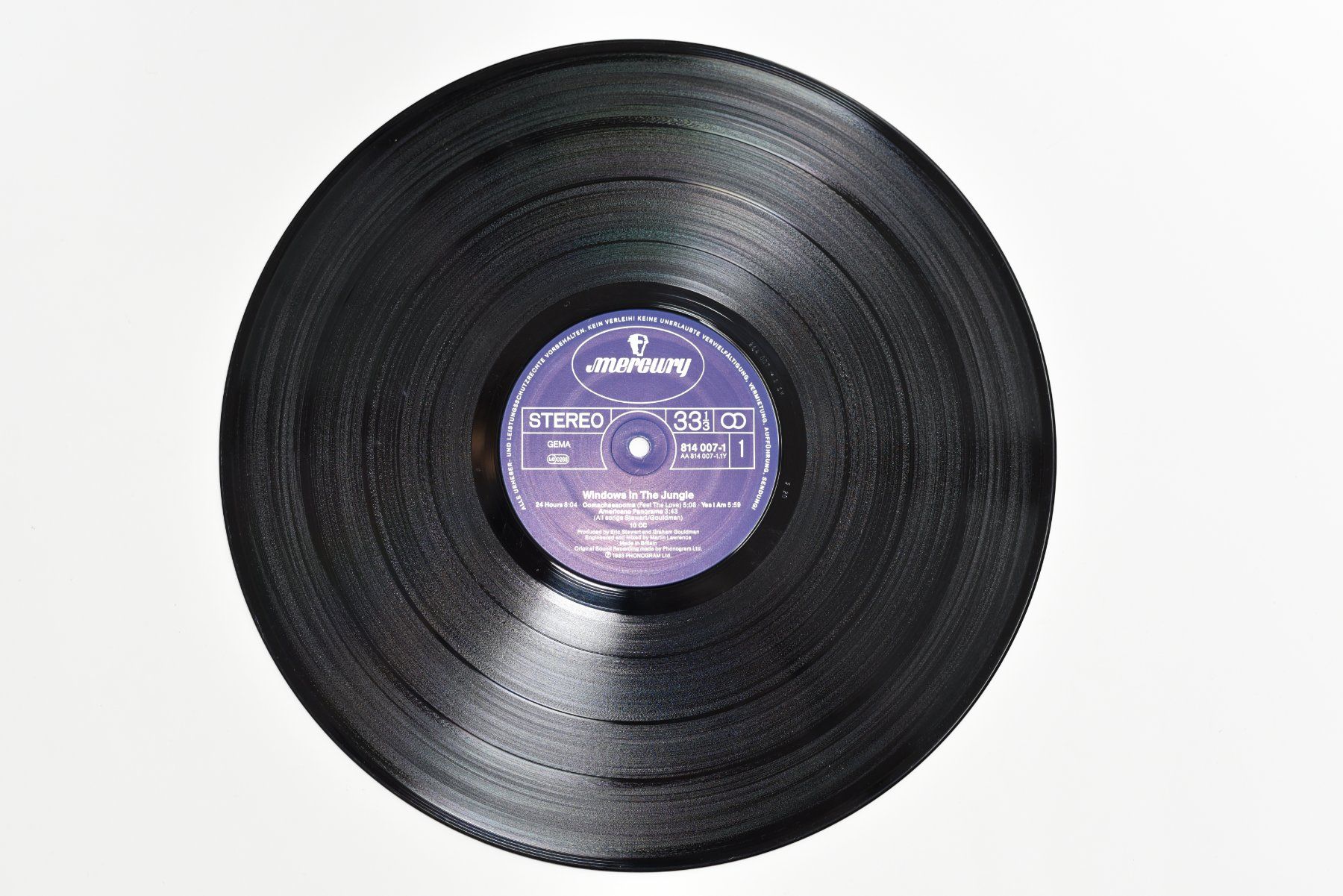 Dischi in vinile: Schallplatte 10cc - Windows In The Jungle – Usato da Glis venduto da AtelierManus 2