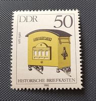 DDR 1985 briefkaste briefmarke