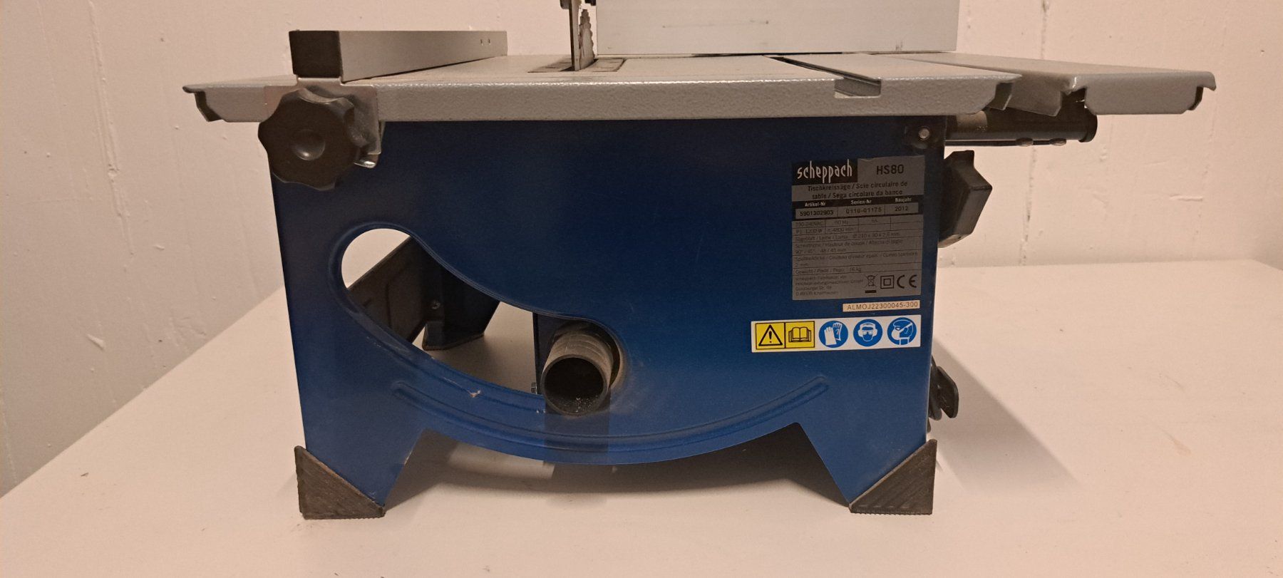Toutes les machines: Tischfräse Scheppach HS 80 – D'occasion à Cham par eic_9qm9 4