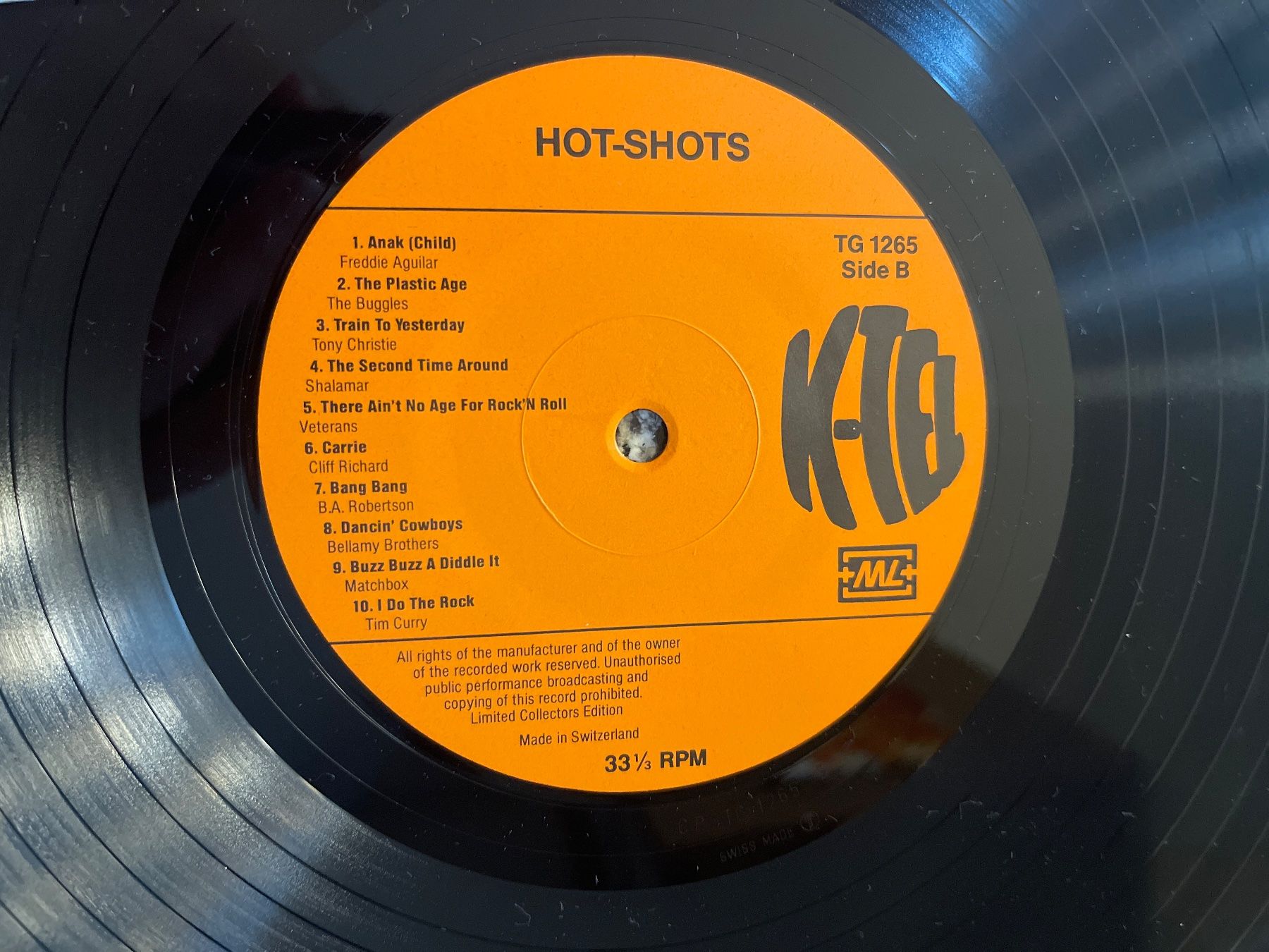 Dischi in vinile: A117/Hot Shots - 20 Super Top Hits – Usato da Frutigen venduto da Philippe_jsp 2