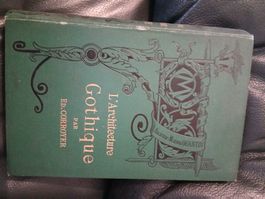 Livre ancien l'architecture Gothique