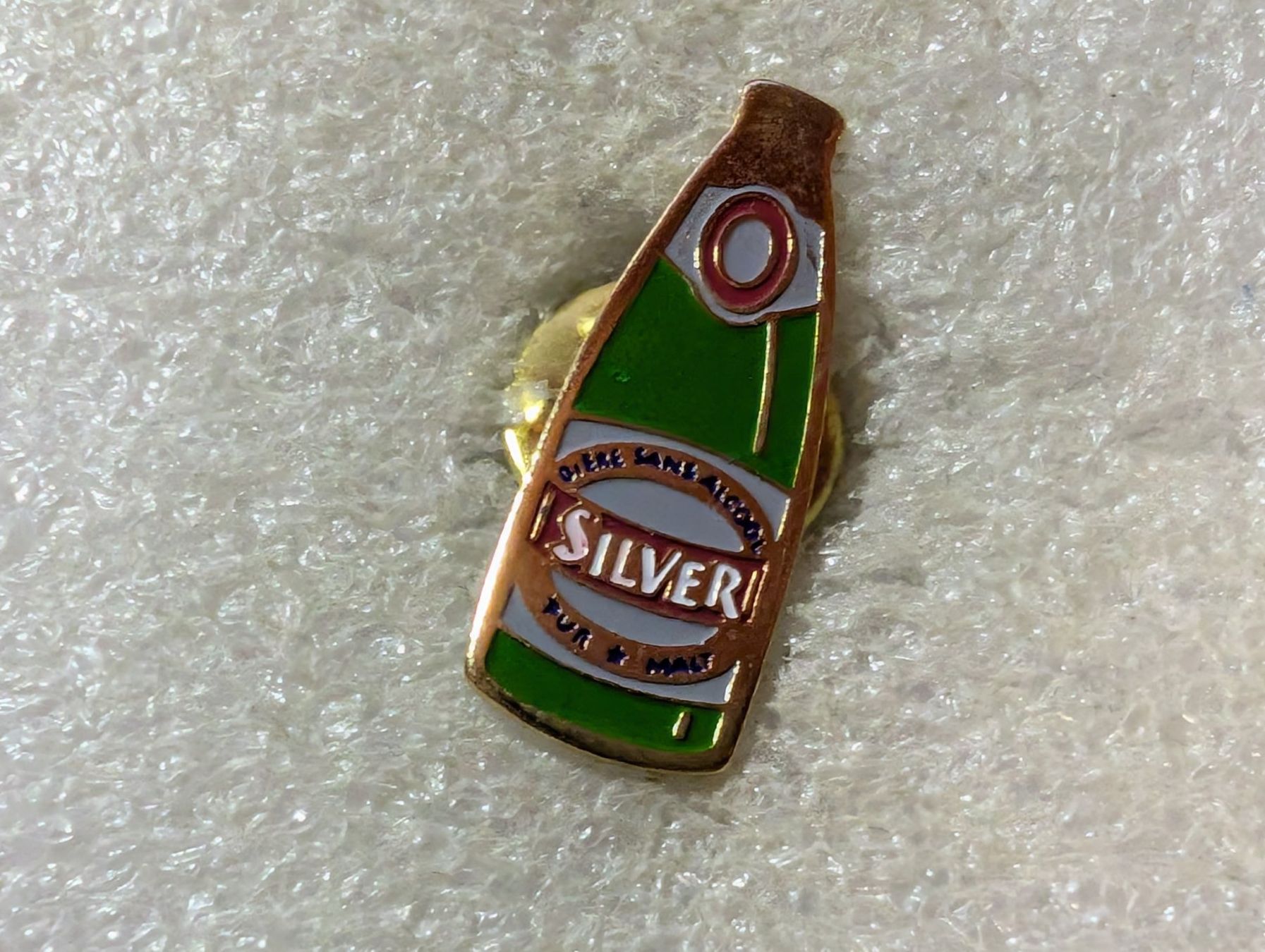 Placchette & Badge: Ansteckpin 180: Silver – Usato da Oppligen venduto da Pin-Fall-Shop