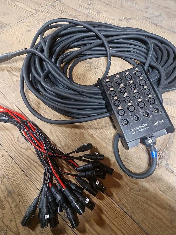 Cavi: 30 Meter Multicore sssnake MC164 16+4 channels – Usato da Baden venduto da Beni_derDritte
