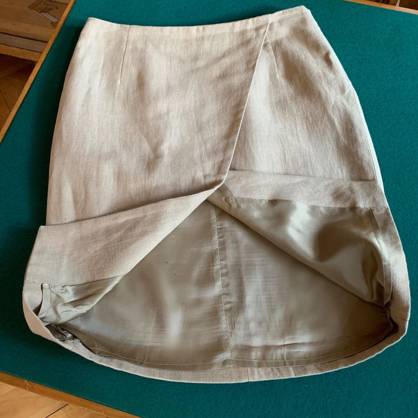 Massimo Dutti Gonne: MASSIMO DUTTI Rock Gr. 40EU 52% Leinen + 48% Baumwolle – Usato da Interlaken venduto da Bona55 3