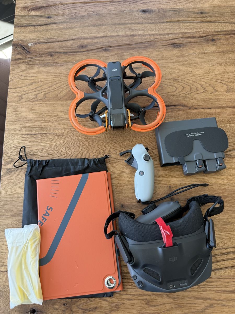 DJI Modellismo RC: DJI Avata 2 FPV-Bundle inkl. Goggles N3 und Batterie Pack – Nuovo (secondo la descrizione) da Winterthur venduto da Benjiro11