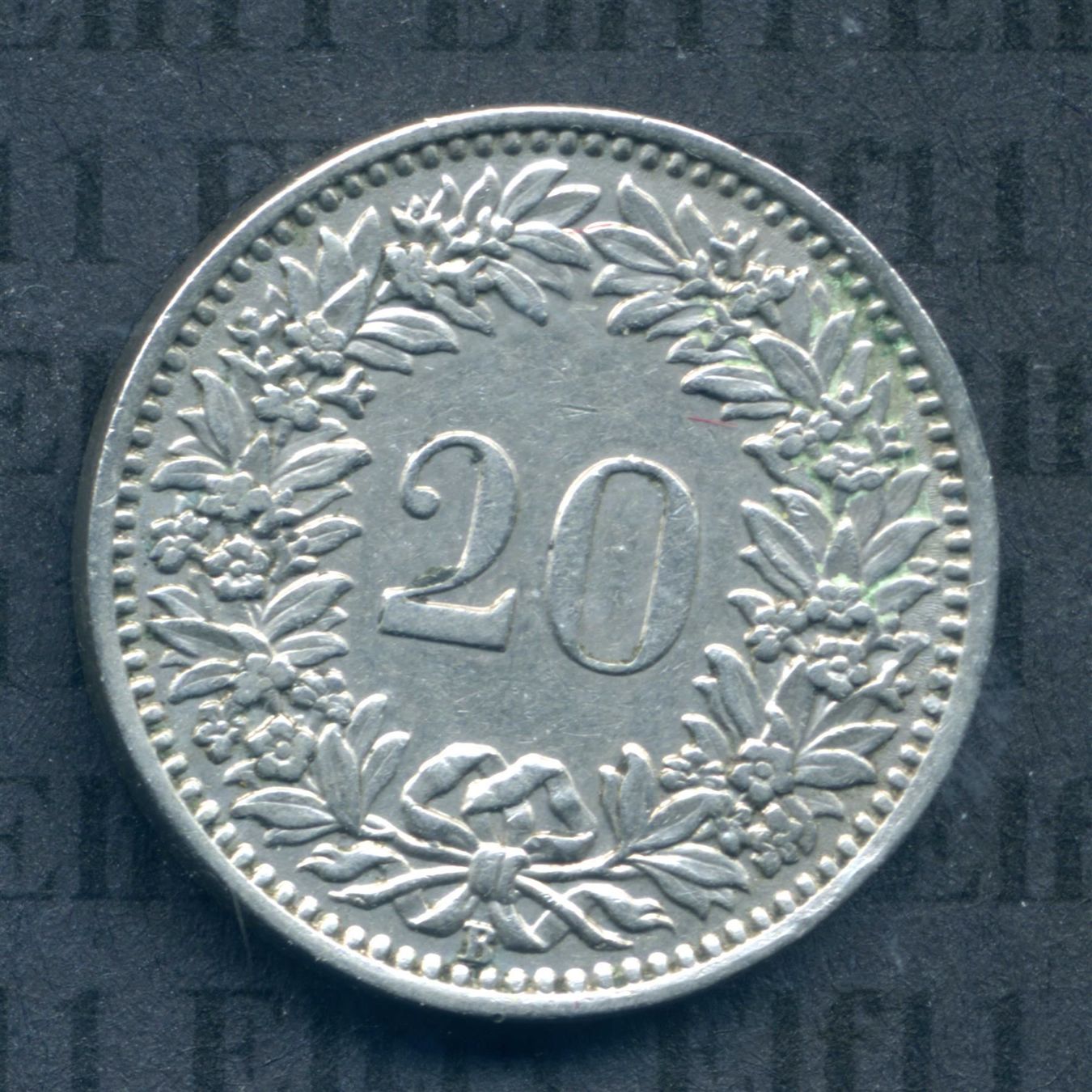 Tutti le monete: CHF___0.20 1947 vz 20 Rappen – Usato da Widnau venduto da Elf11 1