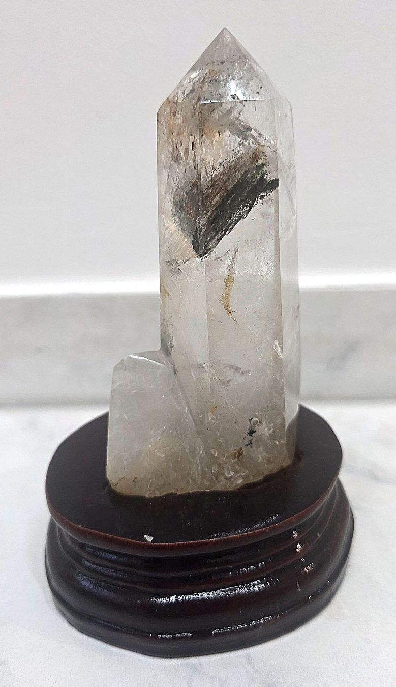 Minerali & Pietre curative: Bergkristall Obelisk 486g – Nuovo e nell'imballaggio originale da Matzingen venduto da Shay_Crystalz