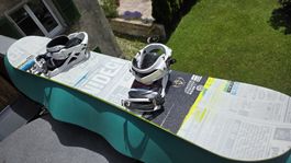 Ab grossem Service!!! Nidecker Snowboard + Bindung & Bag.