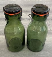 2 Bülacher-Glas - Einmachglas schmal - 1/2 Liter - Vintage