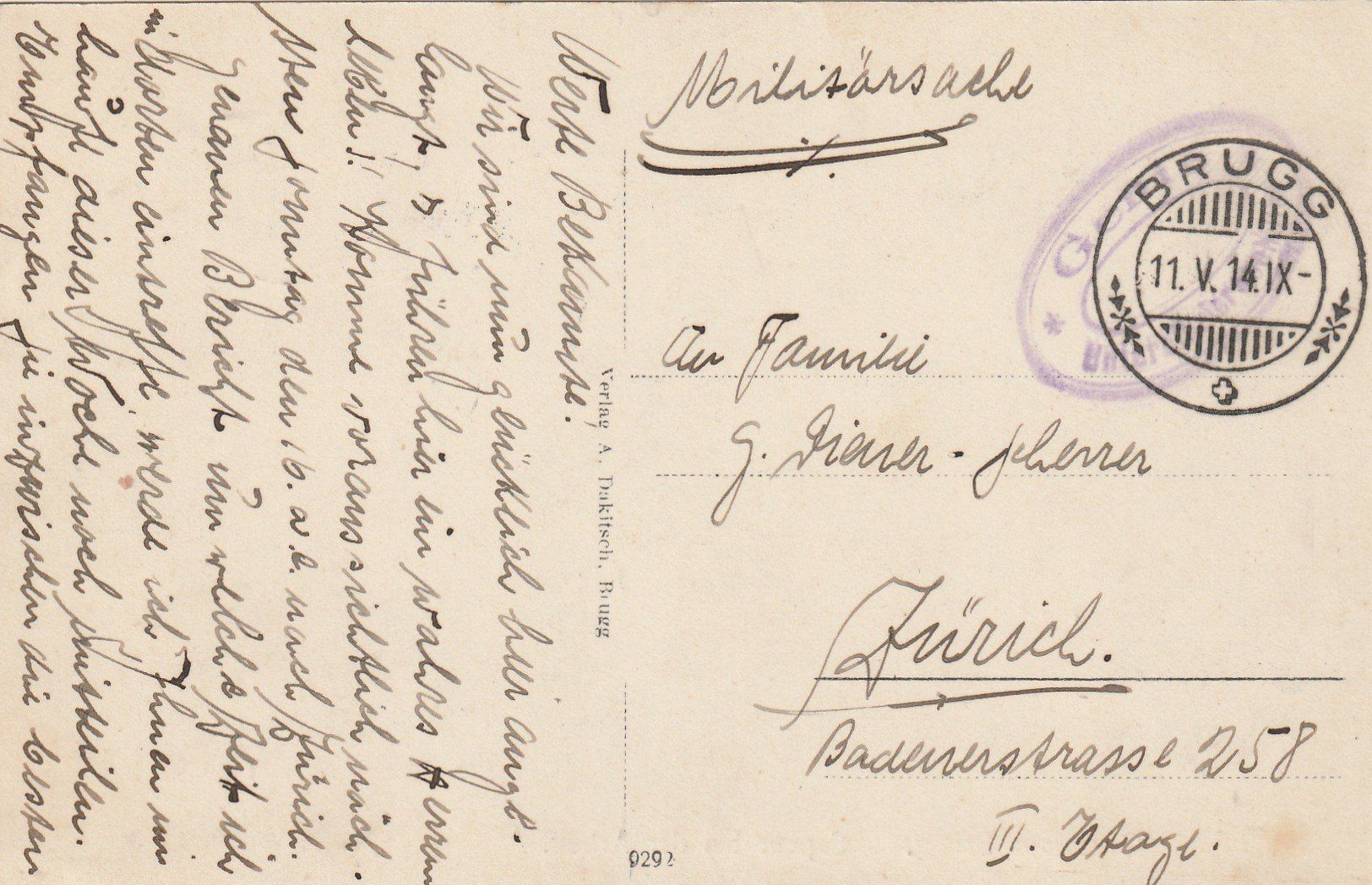 Cartoline postali: Brugg Sapeur bei der Arbeit – Usato da Rorschacherberg venduto da fratovi2 1