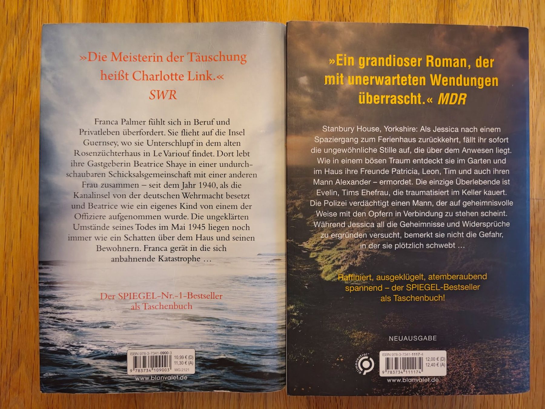 Bücher: Charlotte Link Romane – Gebraucht aus Zürich von cschmid92 1