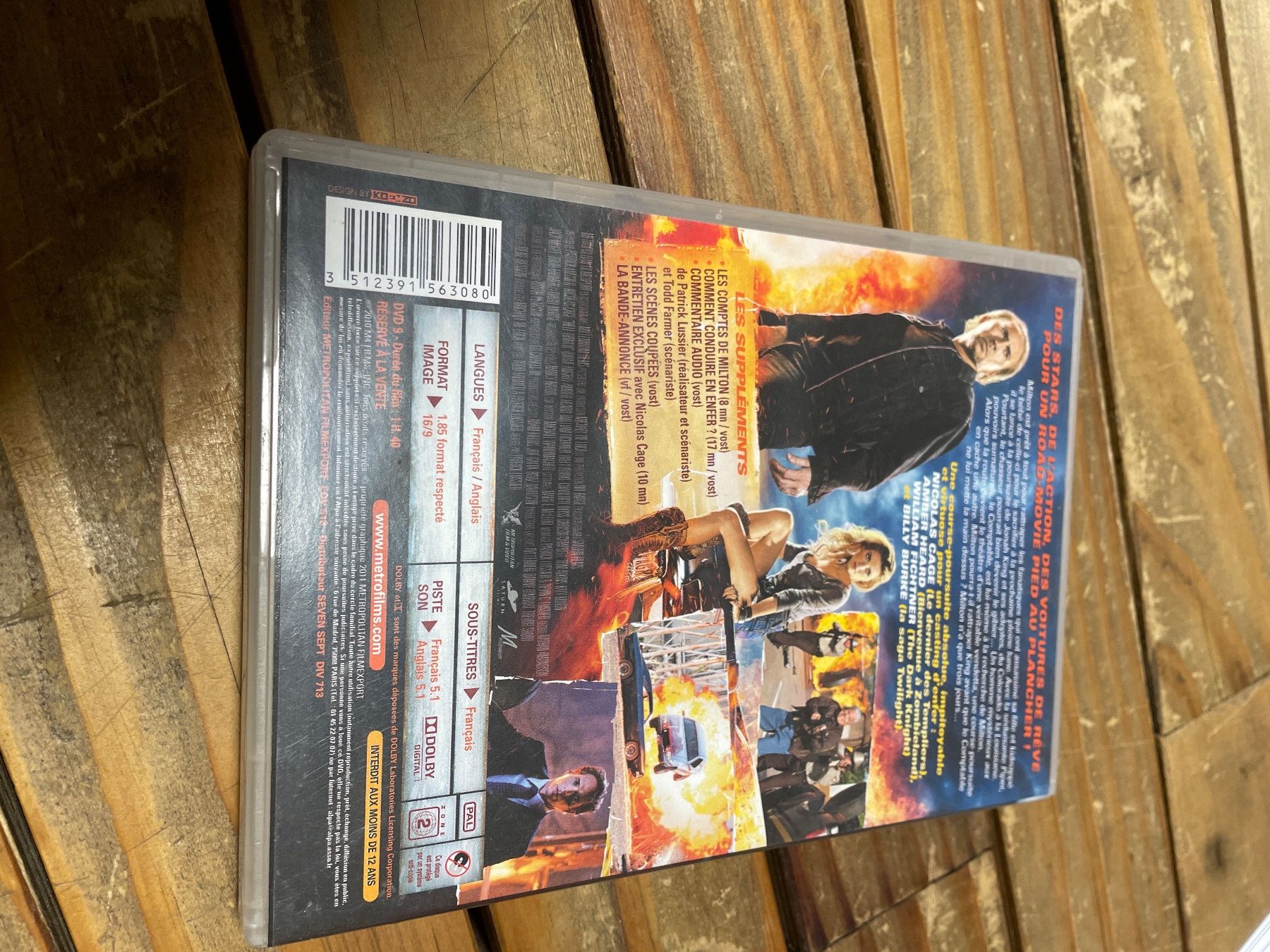 Tous les DVDs: DVD hell driver (allemand) – D'occasion à moudon par faucheur2 1