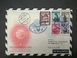 1956 Ballonpost  A Linz/Tulln  (G2927)