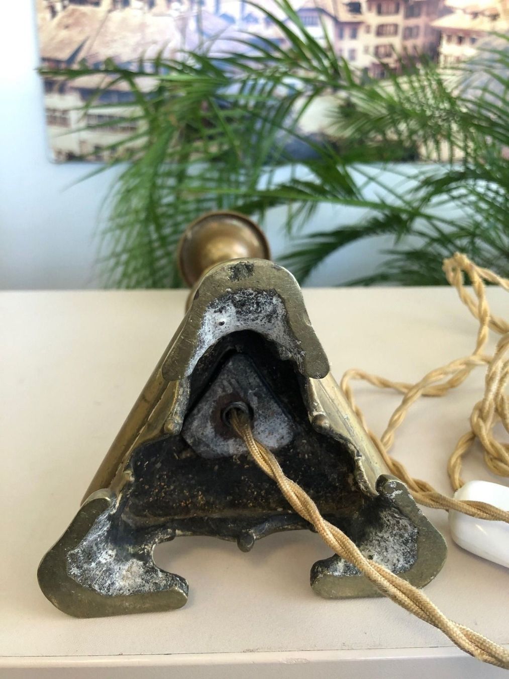 Lampade: Tischlampe Vintage aus Messing ! – Usato da Brügg BE venduto da schwimmer01 2
