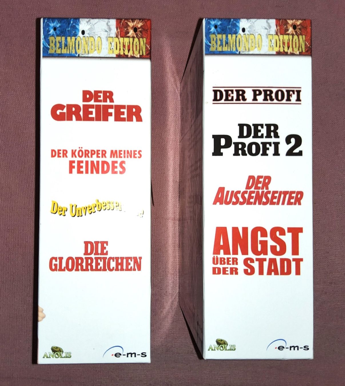 Tutti i DVDs: 2 BELMONDO Edition Sets - 2 x 4 DVDs - deutsch – Usato da Thalwil venduto da freespirit-kev 1