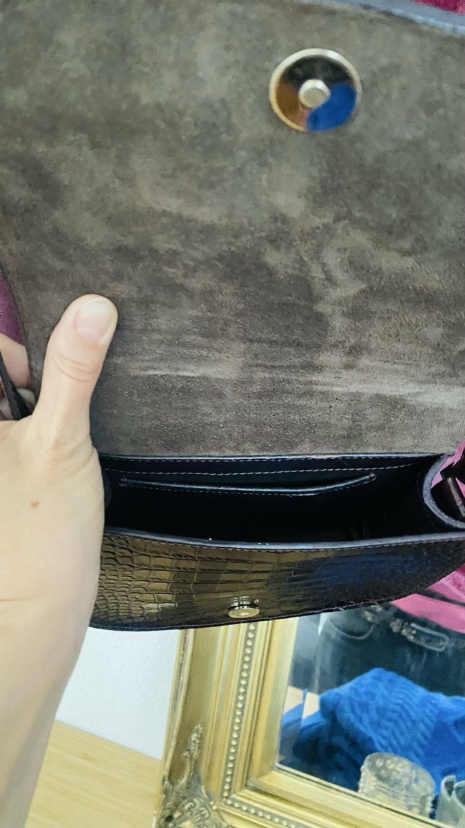 Massimo Dutti Borse da donna: Massimo Dutti Leder tasche Burgunder – Usato da Rorschacherberg venduto da LUXUS24 4