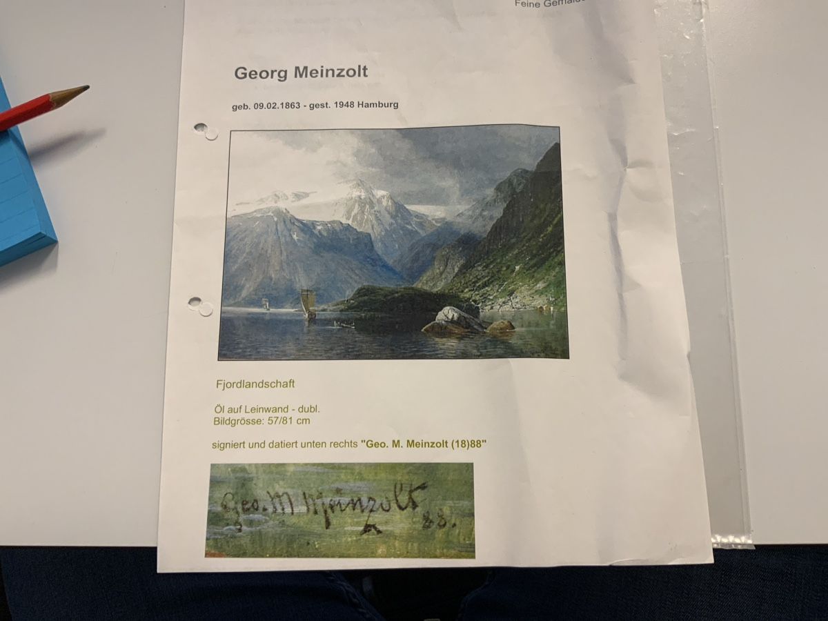 Tableaux: Georg Meinzolt Original  – D'occasion à Schindellegi par Viviane10 5