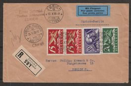1928 : Brief mit Flugpost - nach Berlin