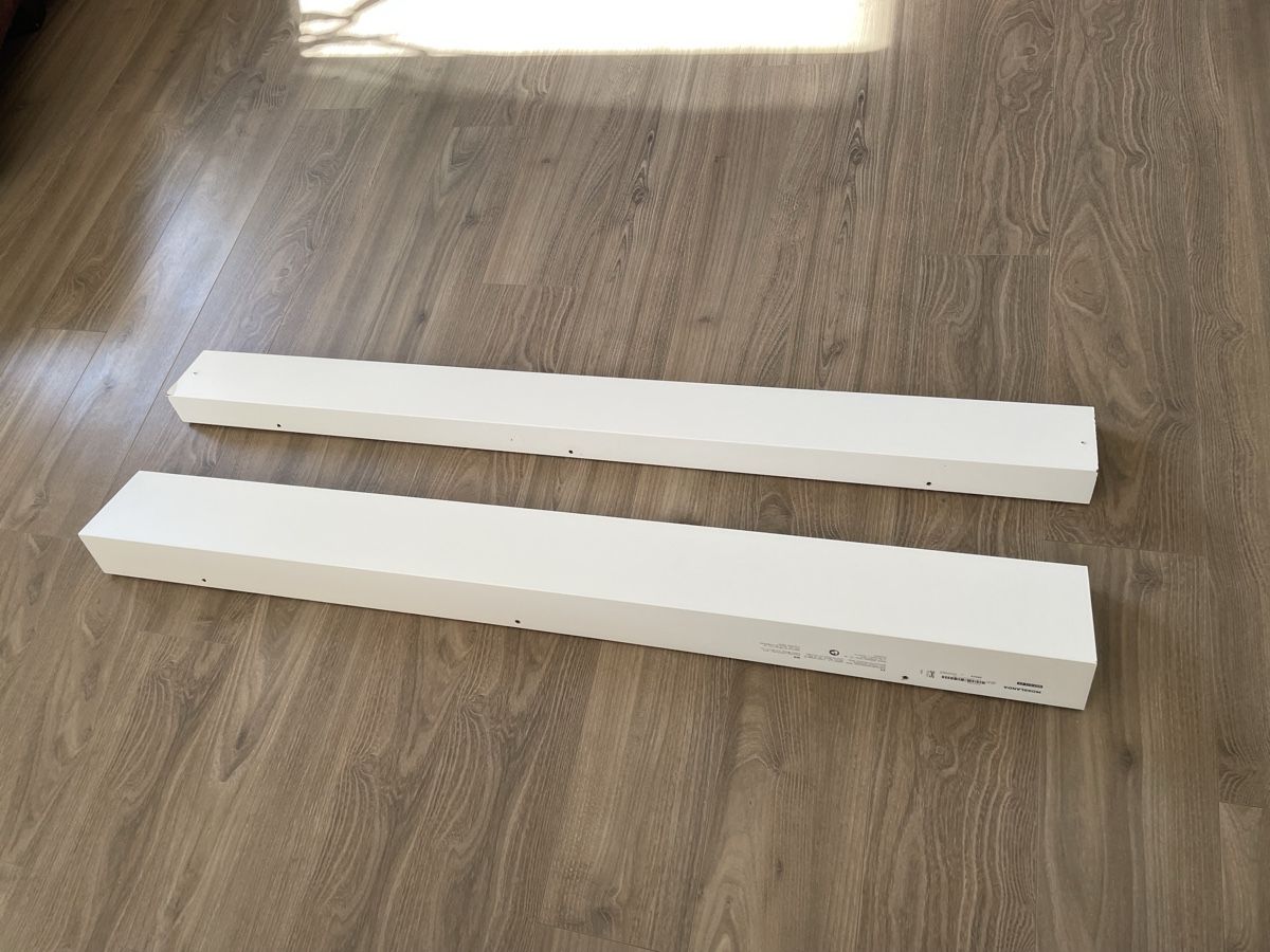 Scaffali: Ikea mosslanda - 2 Etagères murales blanches – Usato da Sierre venduto da Ruyfigas 5