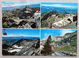 Schwägalp 1360 m, Säntis 2504 m