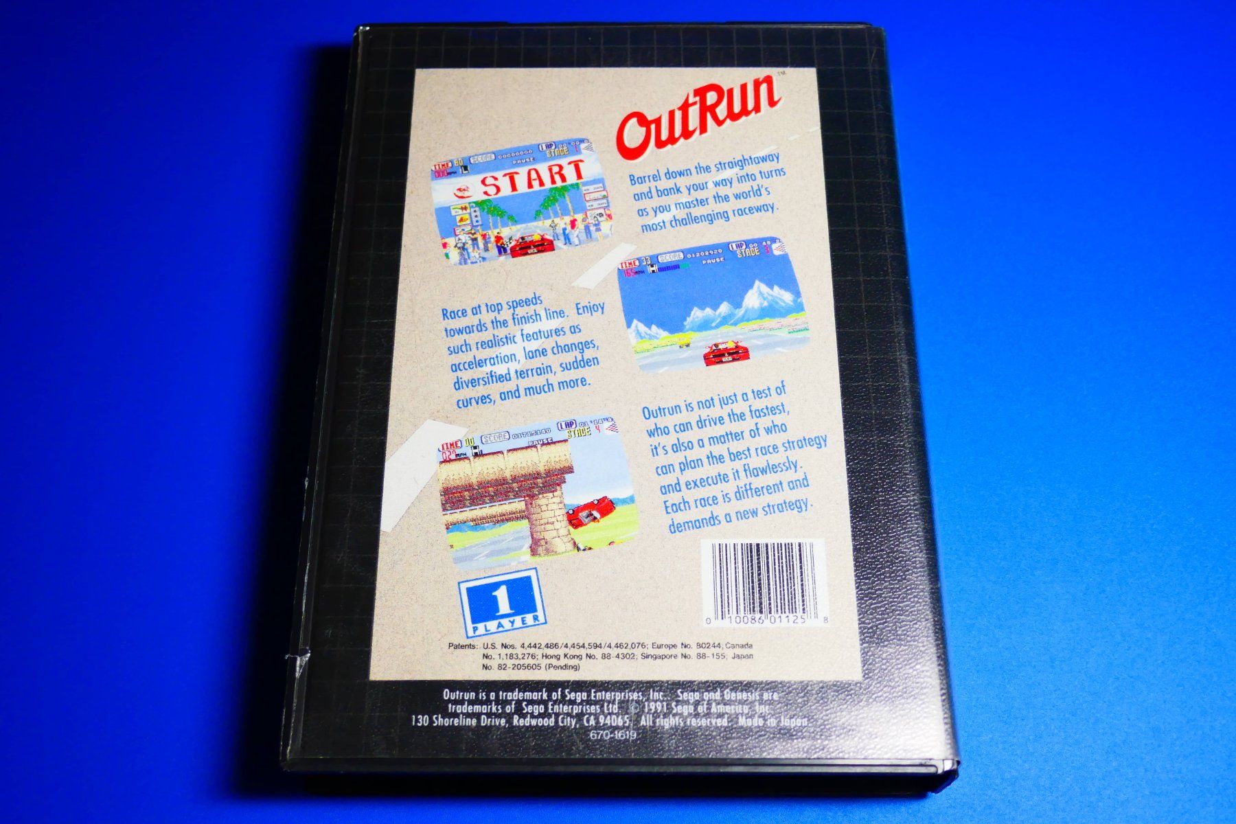 Sega Giochi: OutRun - Sega Genesis – Usato da Vuarrens venduto da Espace-Retro 5