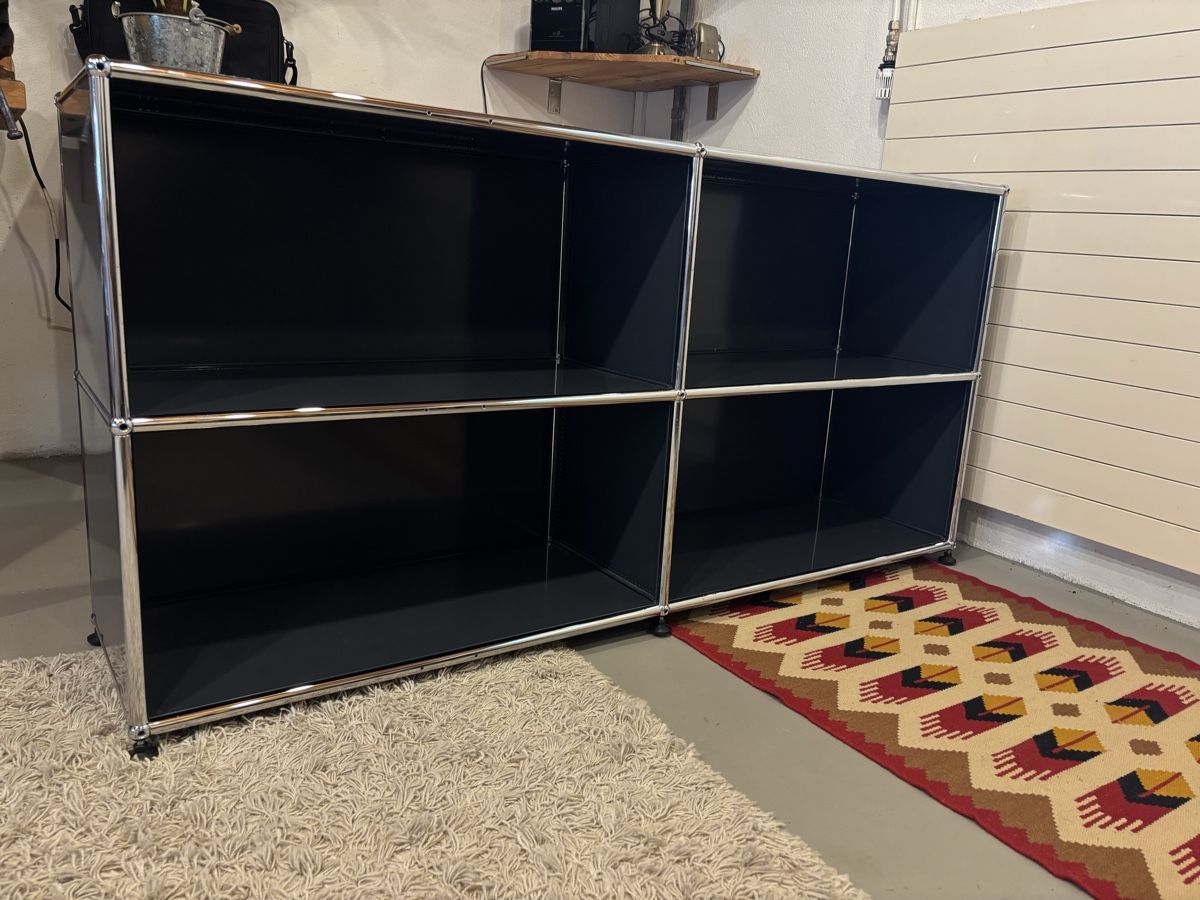 Regale: USM Haller Regal Anthrazit – Gebraucht aus Allschwil von zso_kbc8