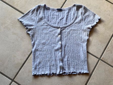 Top XS Brandy Melville hellblau