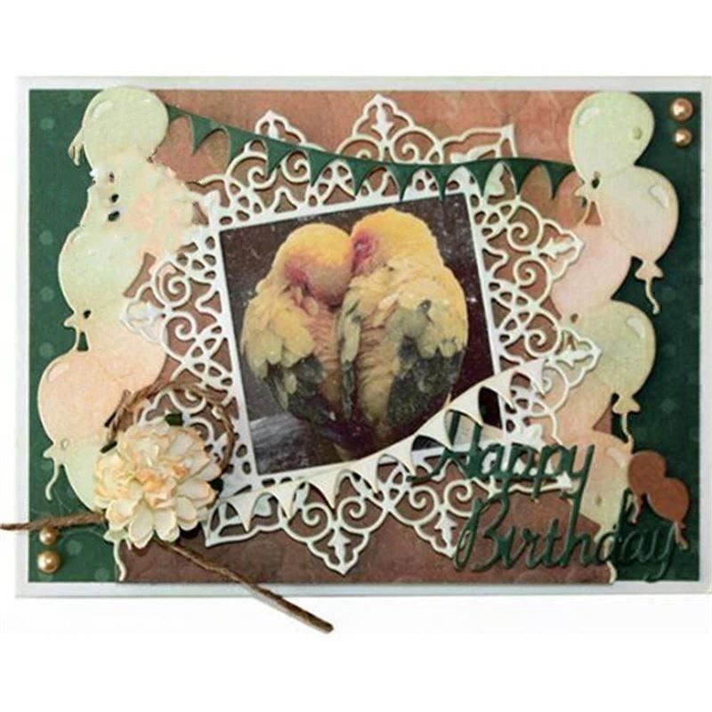 Pochoirs: LUFTBALLONE STANZSCHABLONE – Neuf avec emballage d'origine à Affoltern am Albis par scrapbooking 2