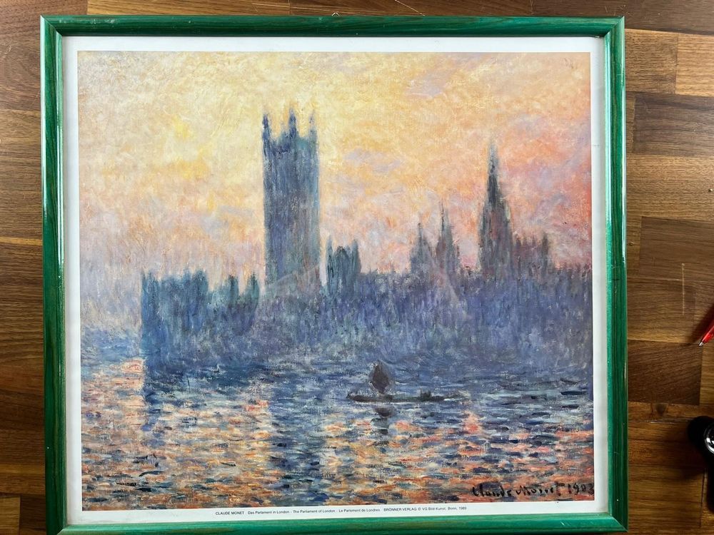 Claude Monet Parlament W Londynie Das Parlament in London - Claude Monet | Kaufen auf Ricardo