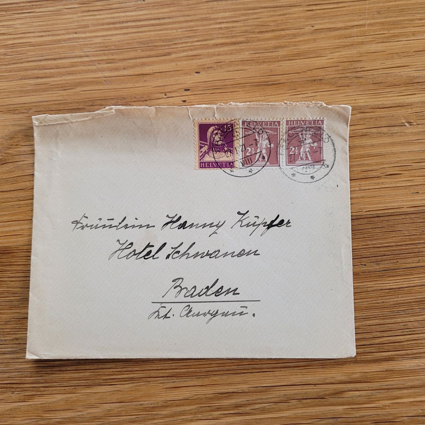 Tous les timbres: Brief Lettre Baden 1921 – D'occasion à Biel/Bienne par Destockweb