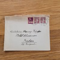 Brief Lettre Baden 1921