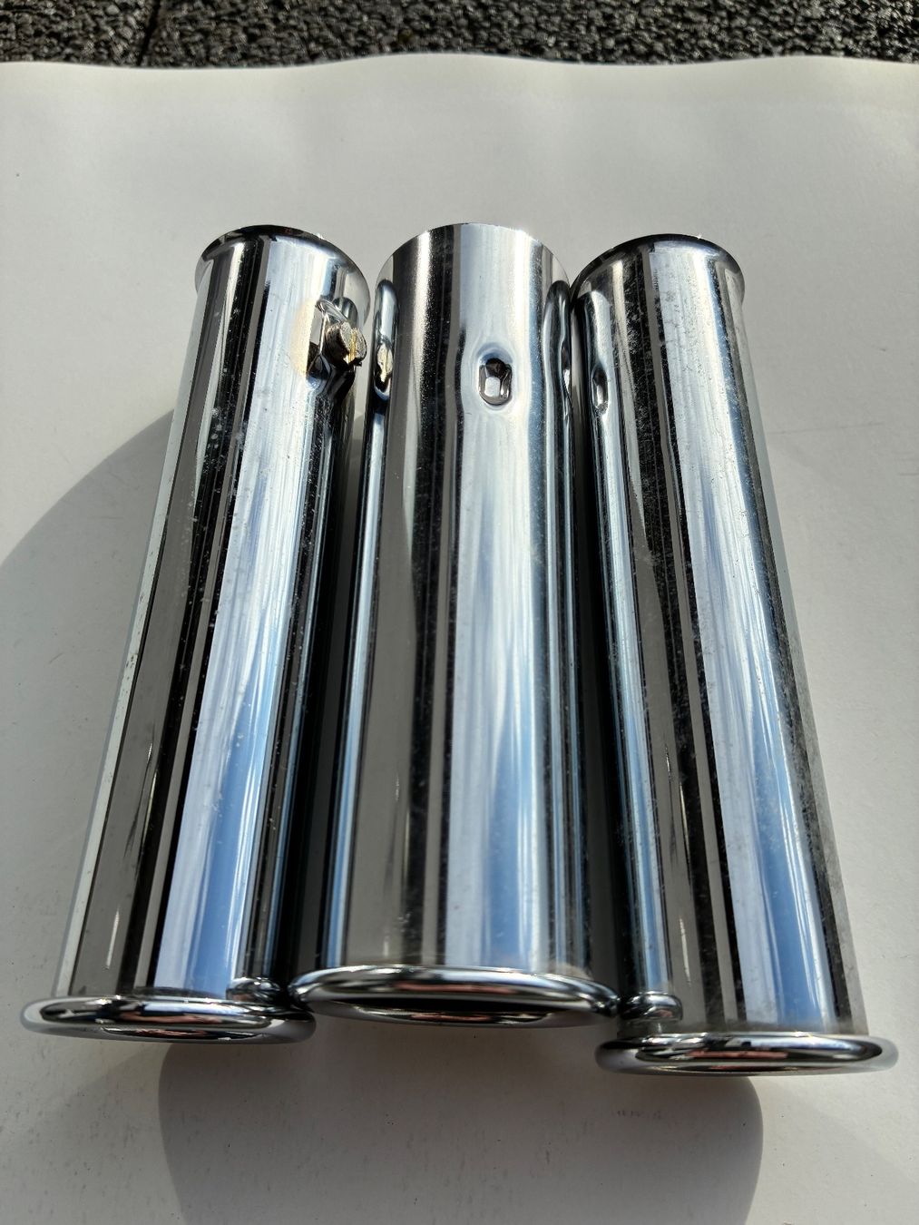Sistemi di scarico: Auspuff Chrom Endrohr – Usato da Horw venduto da adler65 2