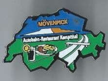 Placchette & Badge: Mövenpick Pin, Autobahn Restaurant Kemptthal – Usato da Zürich venduto da t24_de