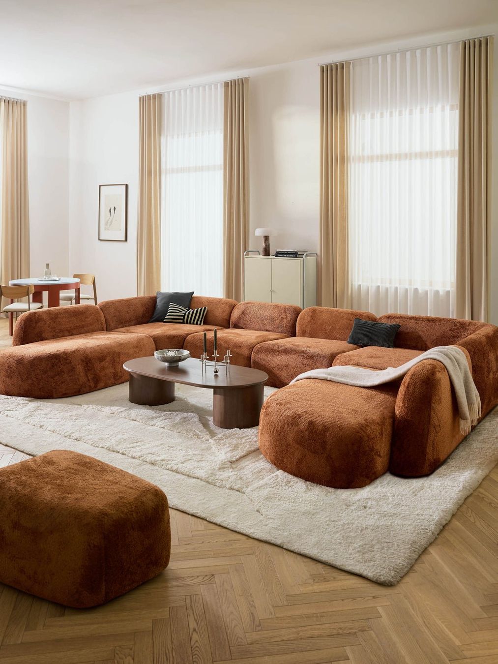 Westwing Sofas: XL Modulares Teddy-Bouclé-Sofa Wolke  Westwing CHF 6’749-55% – Neu (gemäss Beschreibung) aus Otelfingen von Yvonne_Outlet 7