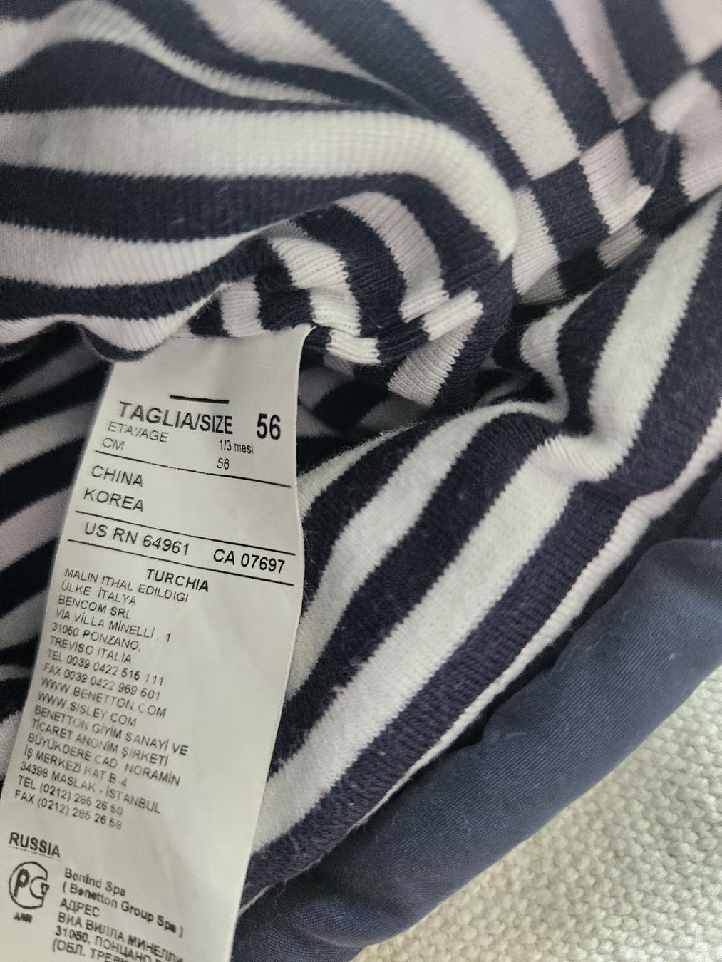 Benetton Giacche & Cappotti: Benetton Baby Jacke, Gr. 56 – Nuovo (secondo la descrizione) da Wil SG venduto da an_ka 2