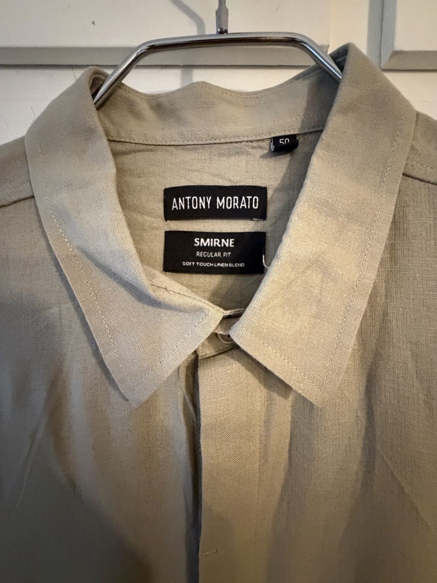 Camicie: Camicia Antony Morato smirne regular fit beige 50/L – Nuovo (secondo la descrizione) da Lugano venduto da can_xdd8