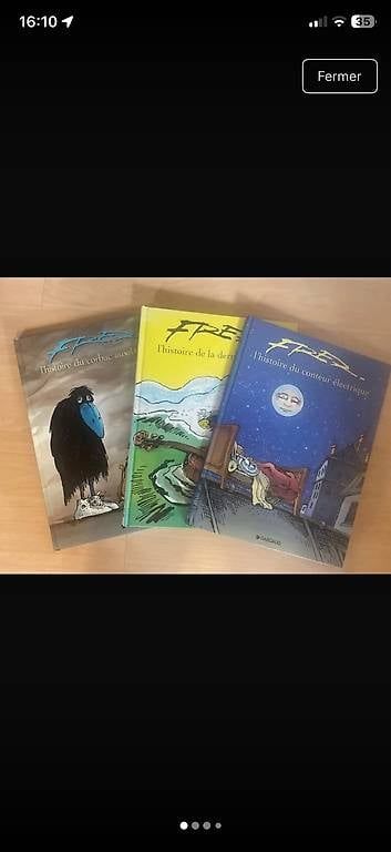 Comics: BD Fred l'histoire ... 3 tomes – Gebraucht aus La Neuveville von nad_8kqm