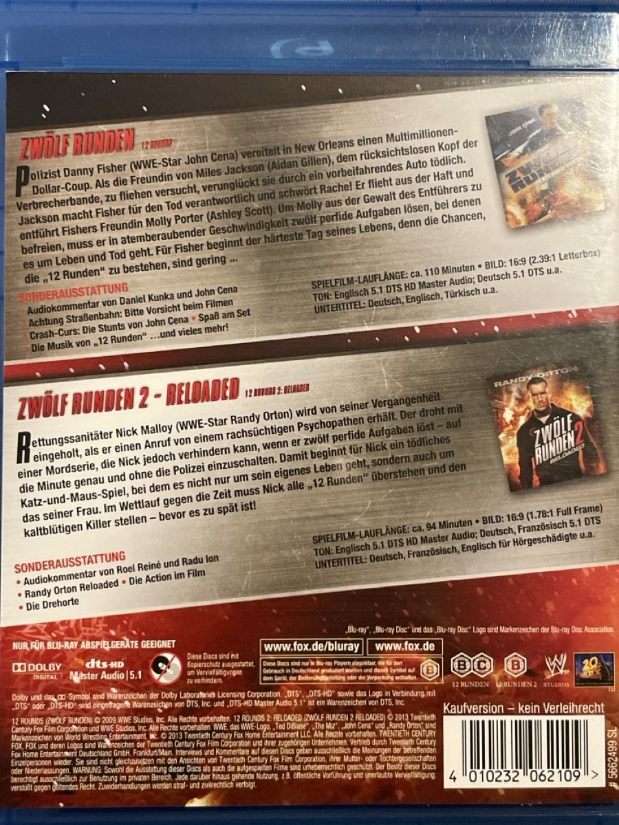 Tutti i DVDs: Zwölf Runden 1+2 – Usato da Waldenburg venduto da Gonzo8 1