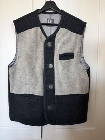 Cosy Wool Blend Vest - Layering Piece!