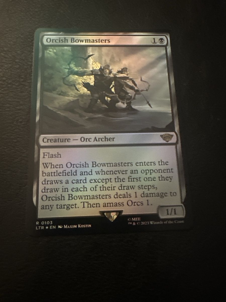 Magic The Gathering Carte collezionabili: Orcish Bowmaster foil ab CHF 1.- – Nuovo (secondo la descrizione) da Ringgenberg BE venduto da gemkeeper