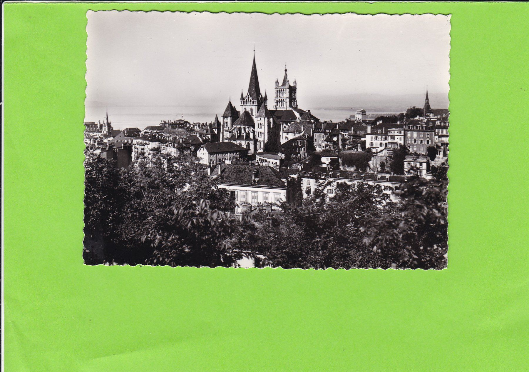 Cartoline postali: Lausanne – Usato da St. Peterzell venduto da neckertal