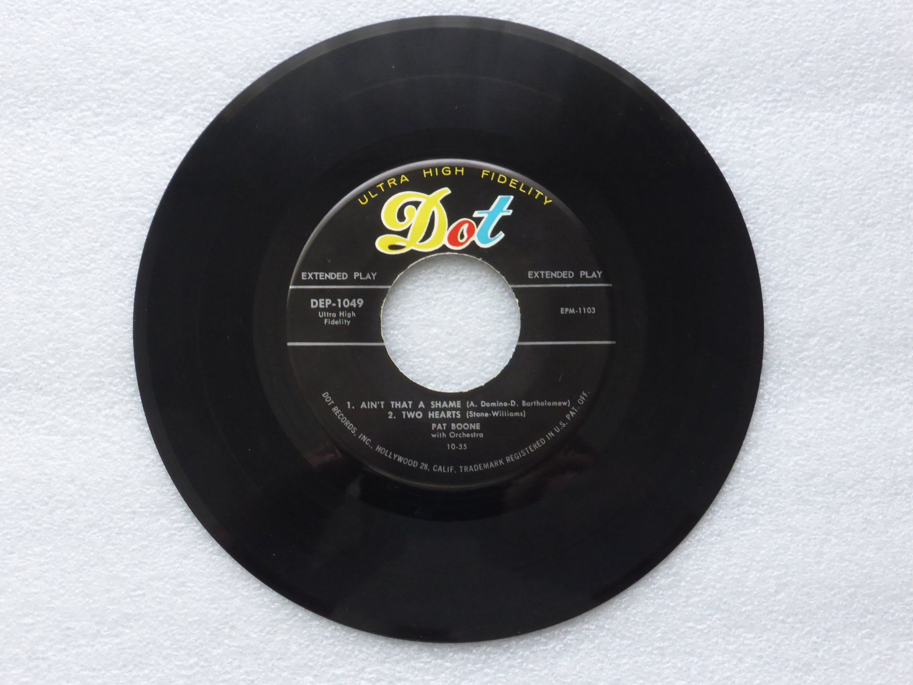 Vinyles: Vinyl Single   EP  PAT BOONE – D'occasion à Küssnacht am Rigi par Mondkinder 1